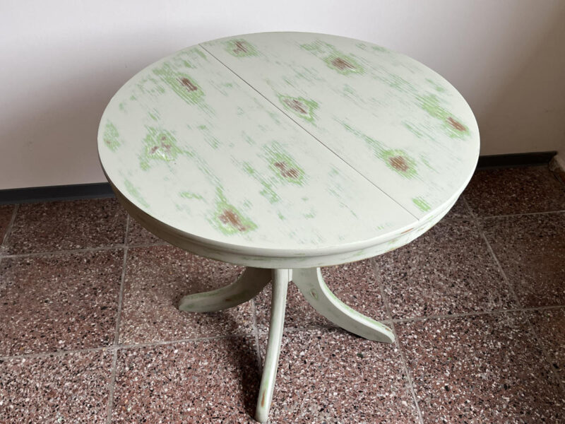 Tisch rund - Ausziehbarer Tisch - von rund zu oval