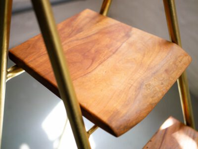 Stufe aus Apfelholz