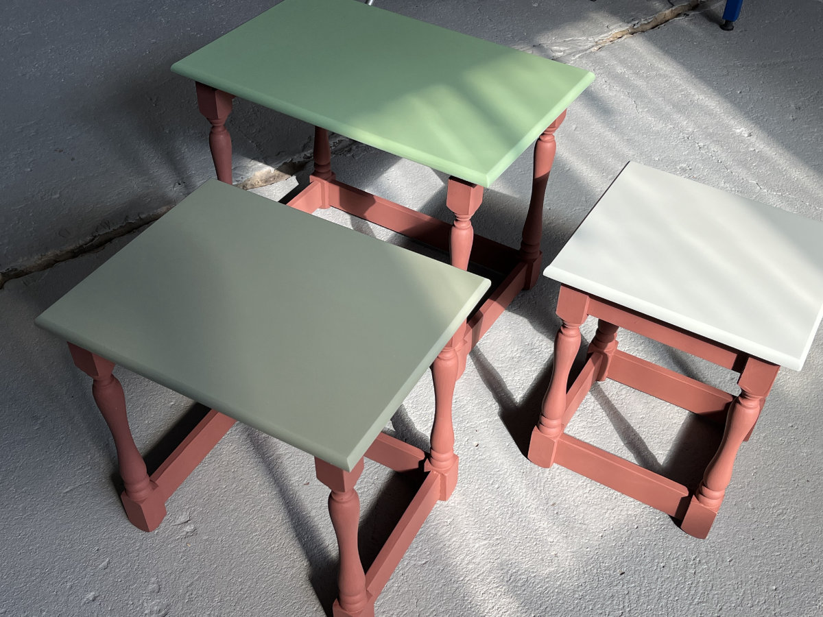 3er Set Beistelltische – Bild 8