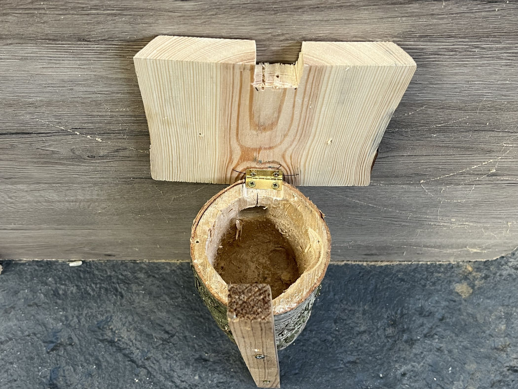handgemachte Nisthilfe Birke – Bild 4