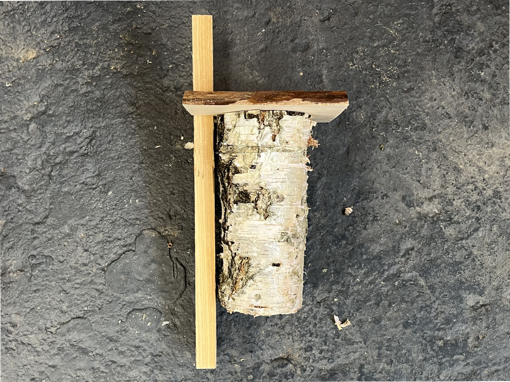 handgemachte Nisthilfe Birke – Bild 3